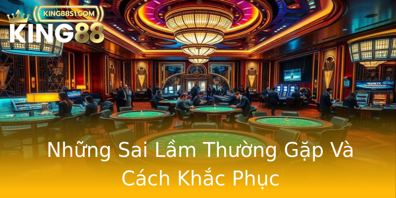 Những Sai Lầm Thường Gặp Và Cách Khắc Phục
